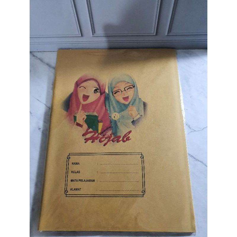 SAMPUL BUKU-Coklat HIJAB KWARTO