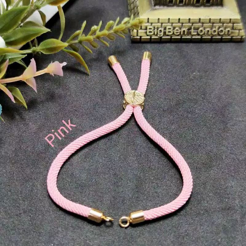 Bahan Gelang Emas Gelang Tali Serut Gelang Tali Wanita Untuk Charm Liontin Emas Hongkong