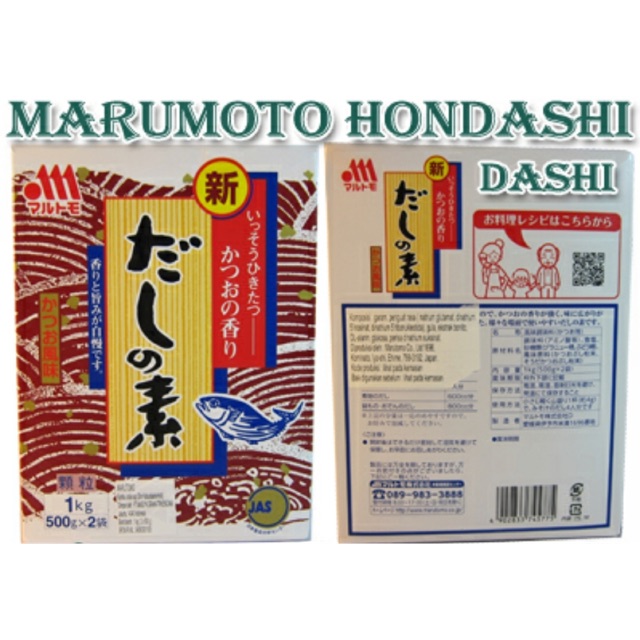 

Marumoto Hondashi / Kaldu Ikan 1kg