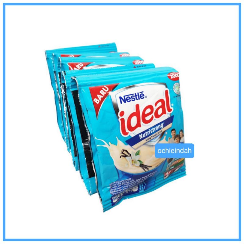 Susu Bubuk Vanila Nestle Ideal 1 Renceng isi 10 bks x 20 gr