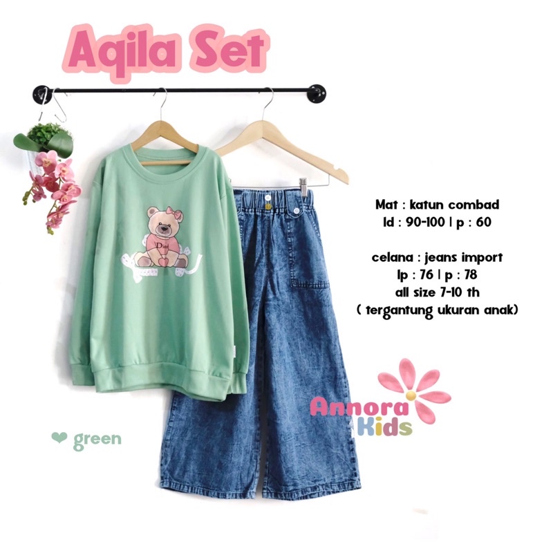 AQILA SET KIDS BY ANNORA