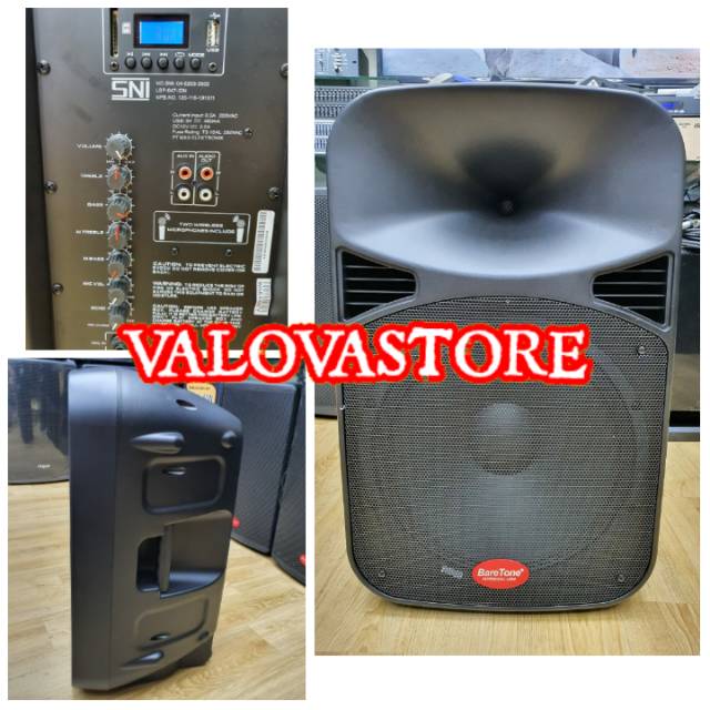 15 MHWR BARETONE BLUETOOTH SPEA   KER PORTABLE WIRELESS