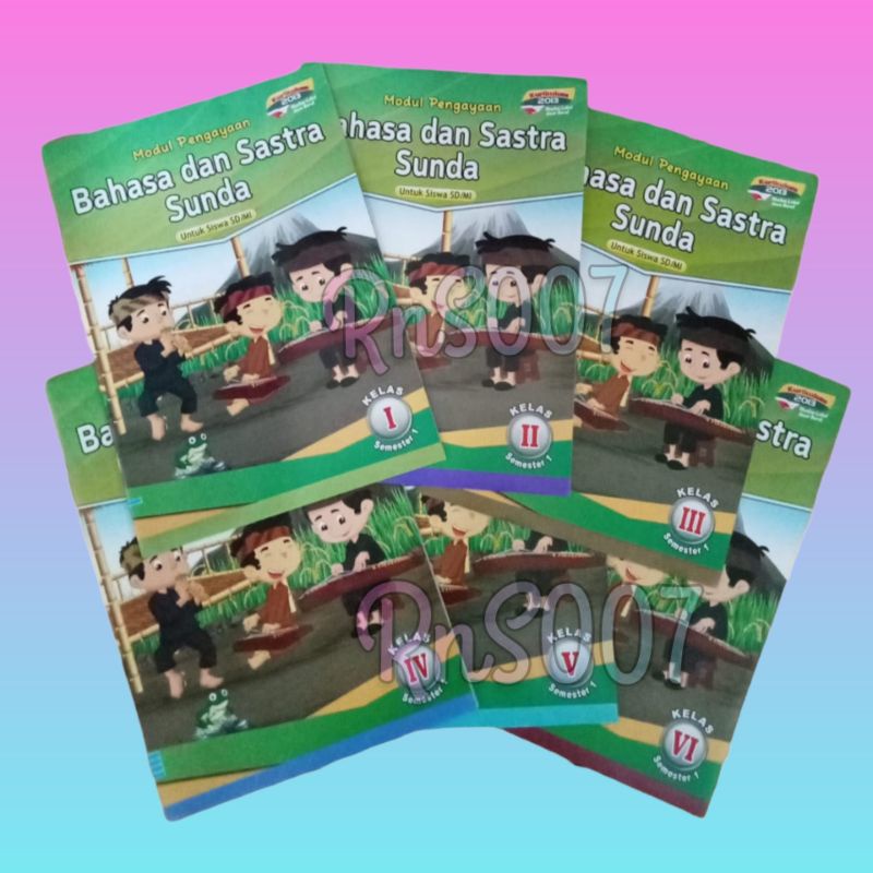 Modul/LKS Bahasa Sunda SD Kelas 1,2,3,4,5,6 Semester 1 "CV. Arya Duta"