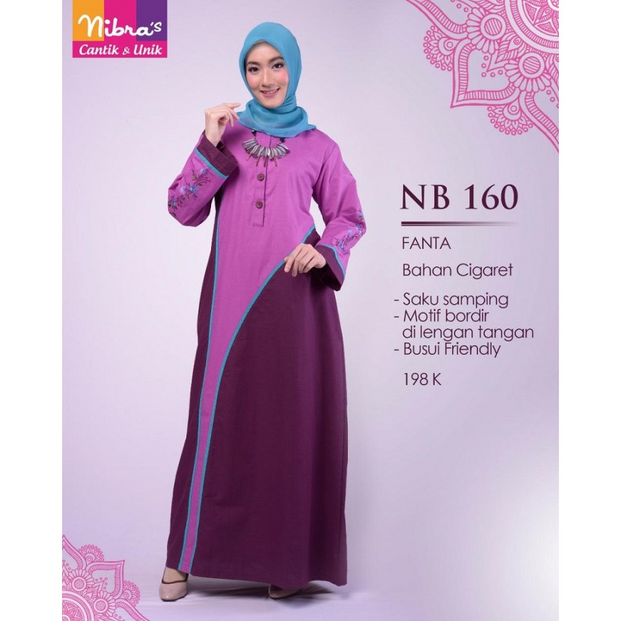 PROMO DISKON 10% GAMIS NIBRAS NB 160