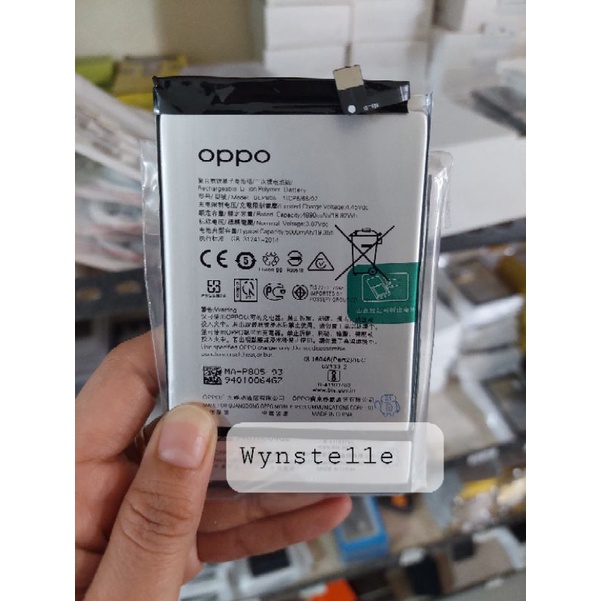 BLP805 - Baterai Batre Batrei Battery  For OPPO A93 CPH2121 BLP805 ORIGINAL Model BLP-805 BLP 805