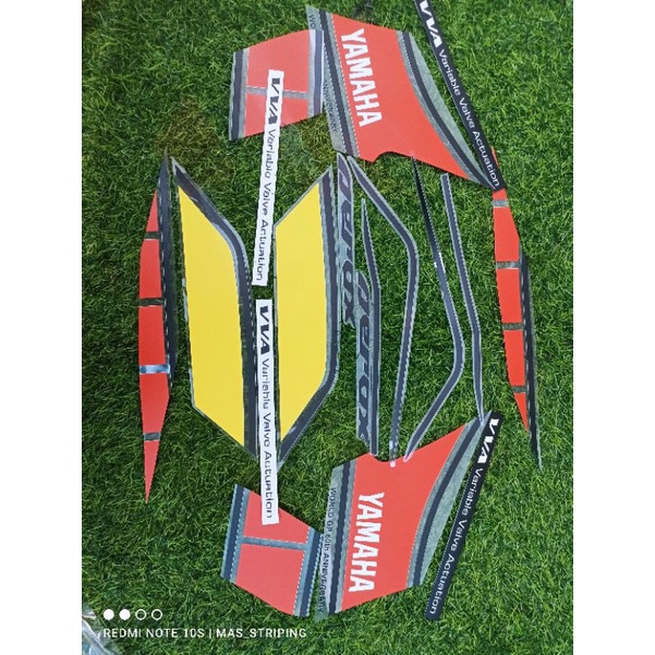 STRIPING AEROX  MALAYSIA NEW TRANSPARAN CUSTAME