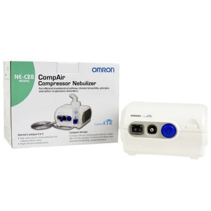 [✅𝐂𝐎𝐃]New Alat Uap Nebulizer OMRON NEC28 Alat Bantu Sesak Nafas Omron