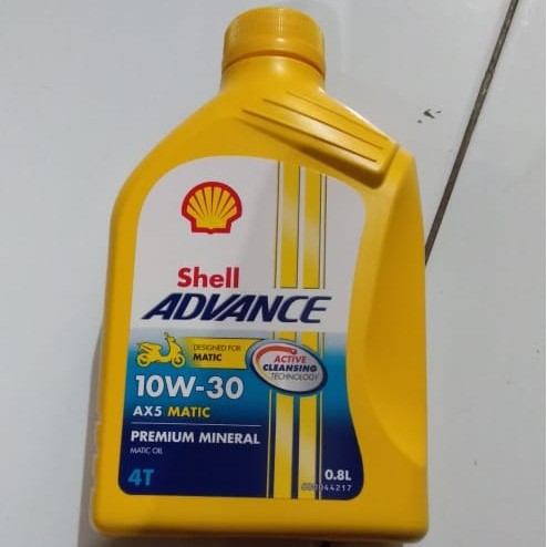 Oli Shell Advance AX5 Matic 800 ml 10W 30