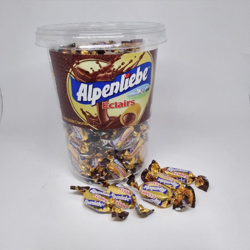 

alpenlibe eclairs jar