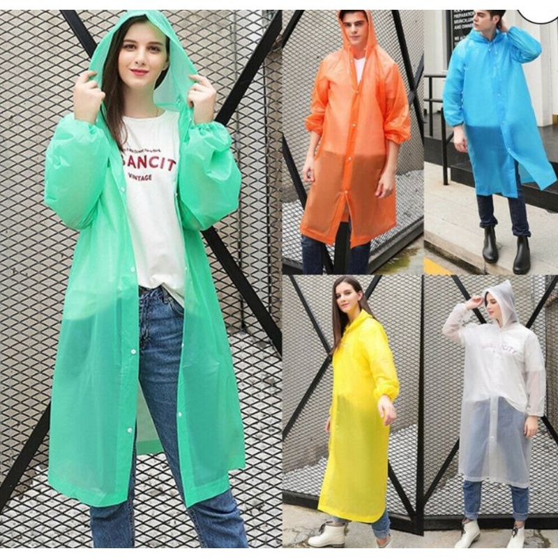 jas hujan raincoat plastik tebal