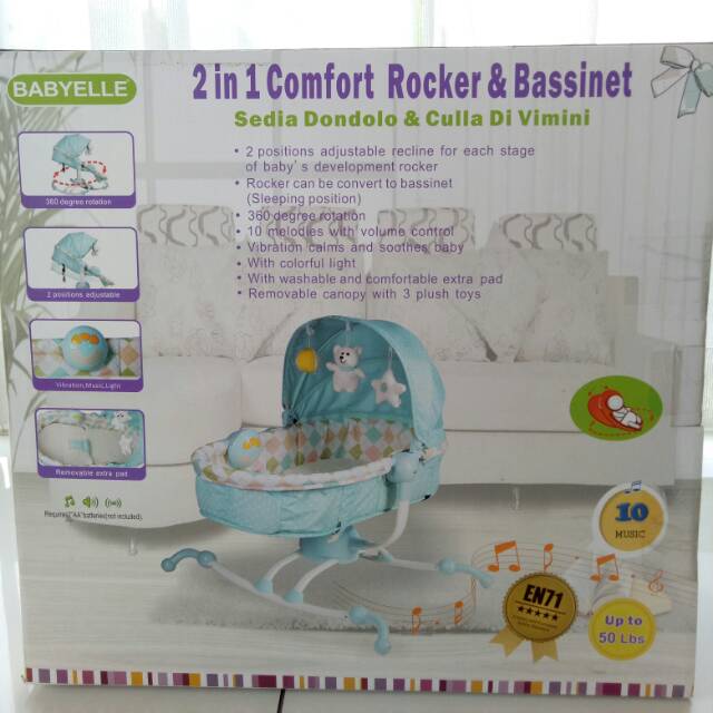 2 in 1 bassinet