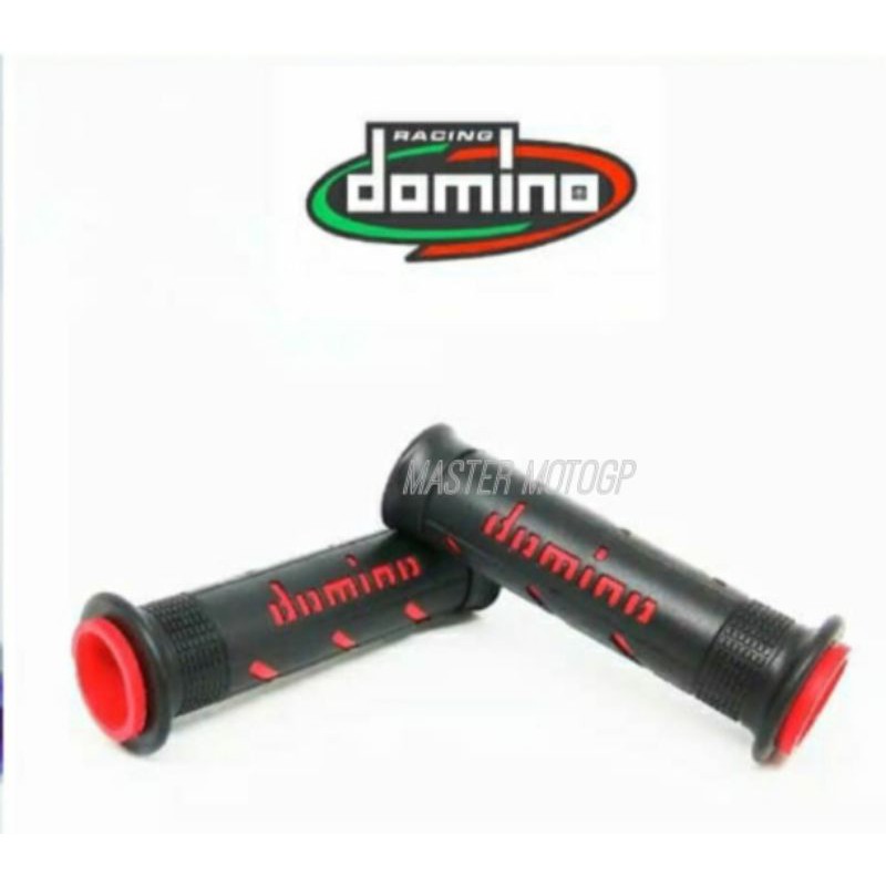 handfat Domino Qualitas karet halus Grip pegangan sepeda motor DOMINO handgrip karet Garis DOMINO