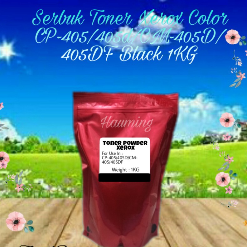 Serbuk Toner Color Xerox CP405 CP405D CM405 CM405D CM405DF CP-405 405D CM-405 405DF Black 1kg