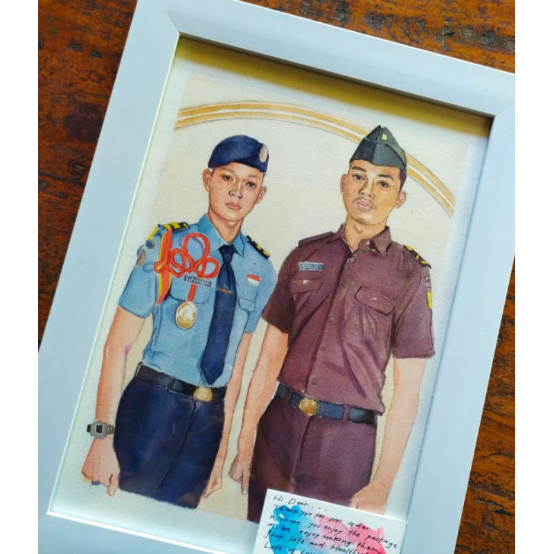 Lukisan Foto Keluarga (Family Portrait)