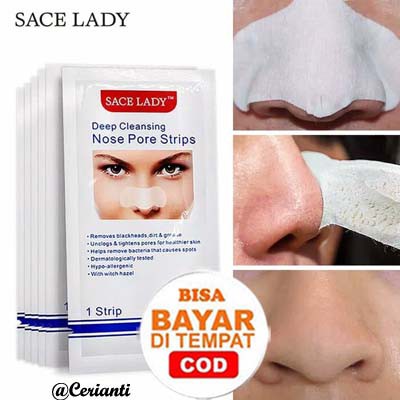 SACE LADY DEEP CLEANSING PORE NOSE STRIPS / STRIP MASKER KOMEDO