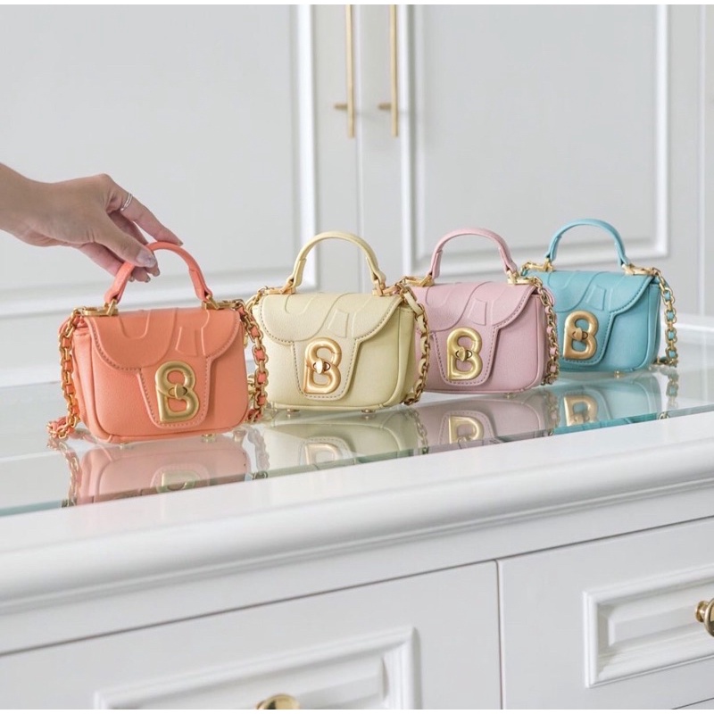 Alma Flap Bag Micro Turquoise by Buttonscarves