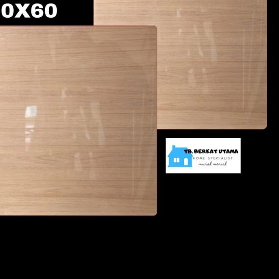 ☁ GRANIT 60X60 MOTIF KAYU WOOD HABITAT ◘