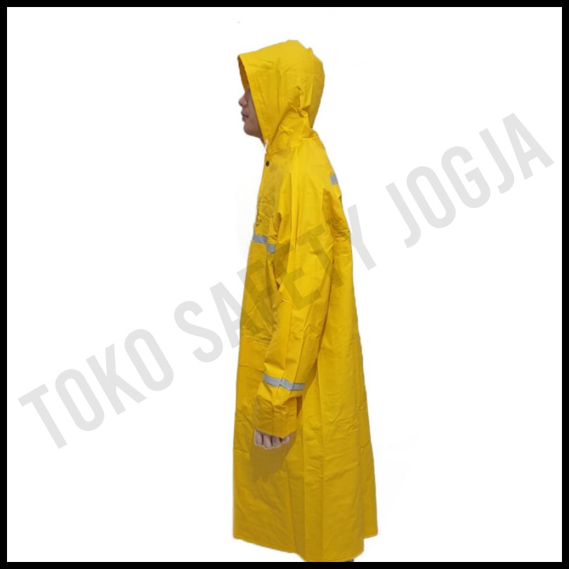 RAINCOAT SAMUDRA MANTEL HUJAN TERUSAN SAFETY PROYEK GOSAVE