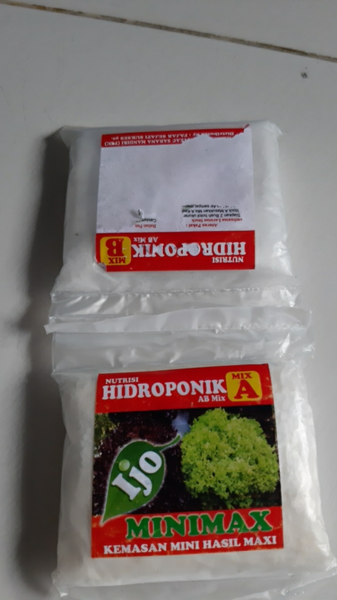 Nutrisi Ab Mix / Pupuk Hidroponik