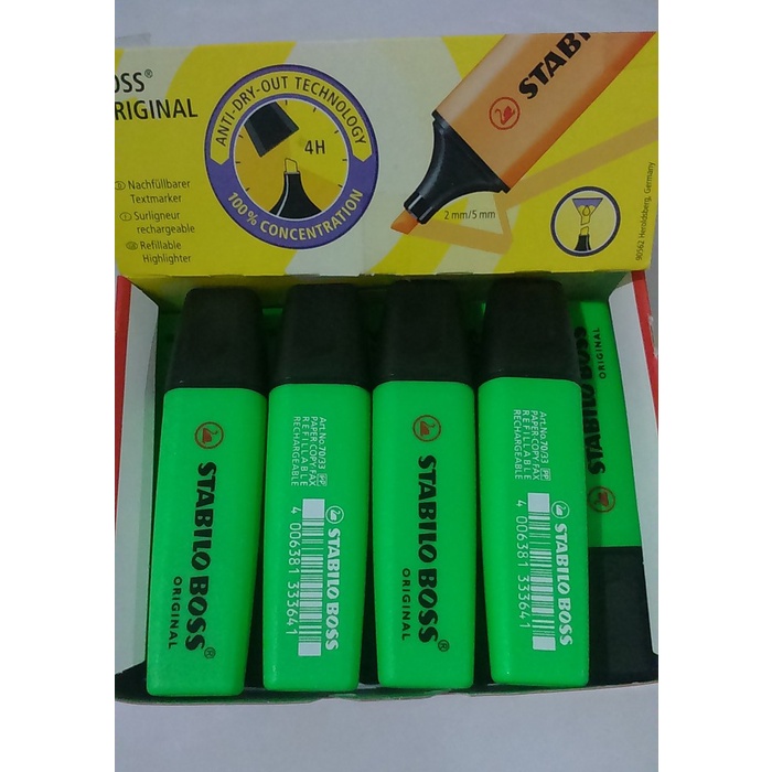 

Stabilo Boss Original 70/33 Green