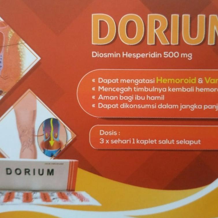 

((O-OQE_»)) Obat WASIR DORIUM isi DIOSMIN HESPERIDIN 500 MG sama dengan ARDIUM kemasan 1 strip isi 10 kapsul-top produk
