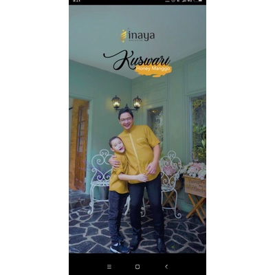 Kuswari Boy Pendek ( XS-S ), Ori Inaya Exclusive