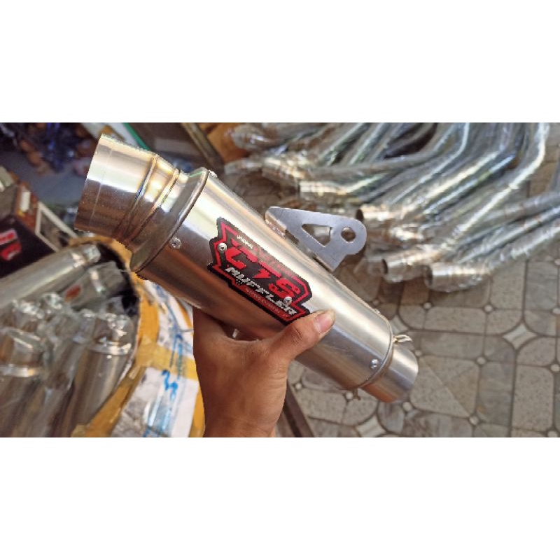 knalpot CTS MUFFLER kompetisi ORI