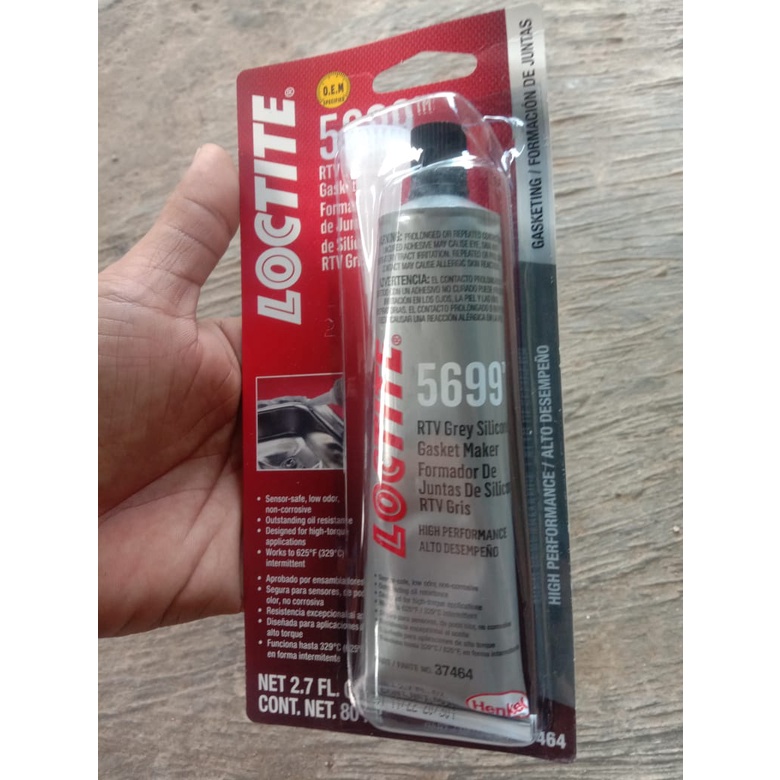 Lem Gasket Loctite RTV 5699 Grey