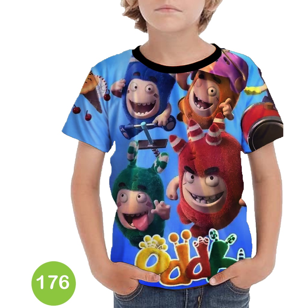Baju Anak Oddbods Baju 3D Animasi Anak #COWO-176