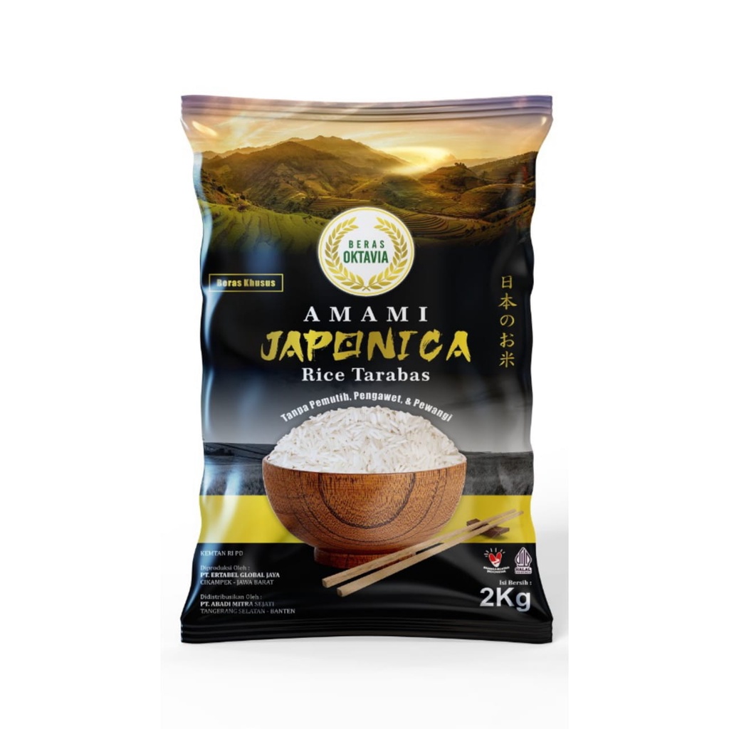 

Beras oktavia amami japonica 1kg