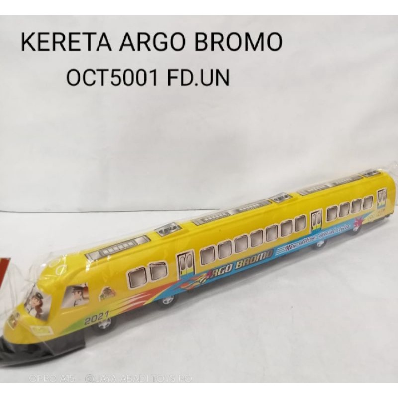 OCT 5001 - Mainan Kereta Argo Bromo panjang 60cm OCT5001