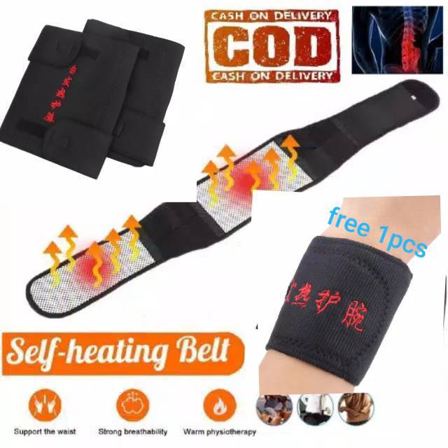 Sabuk terapi pingang dan sabuk lutut tourmaline