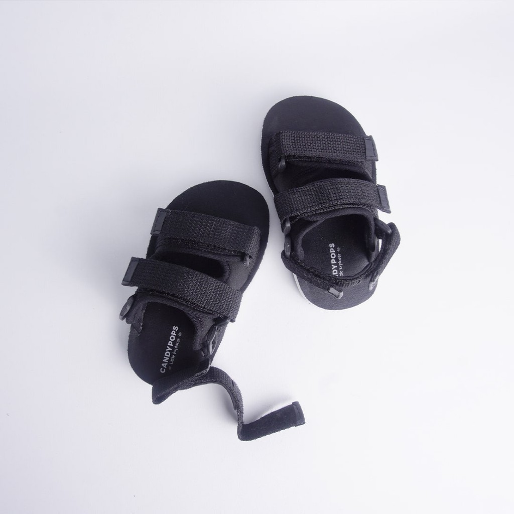 CANDYPOPS Sandal Gunung Anak Laki-laki/Perempuan Noel Black, Grey, Navy Untuk Balita 2 - 5 Tahun