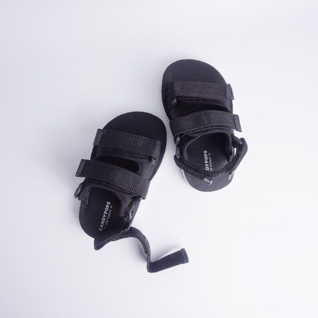 CANDYPOPS Sandal Gunung Anak Laki-laki/Perempuan Noel Black