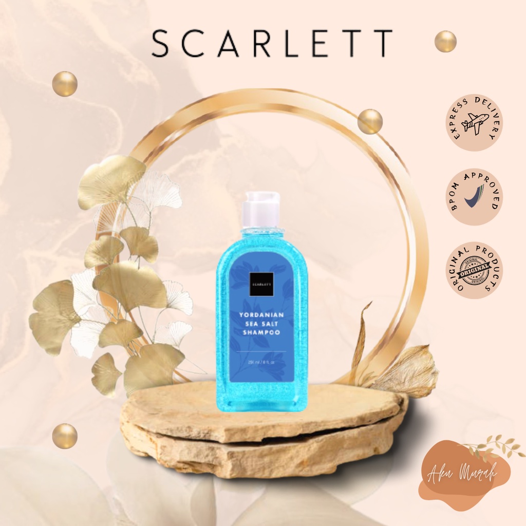 ✨ AKU MURAH ✨ Scarlett Sea Salt Shampoo &amp; Fragrance Conditioner