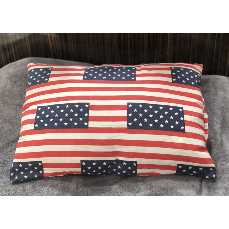 Bantal Silicon Busa KAPAS  MOTIF Amerika / USA / AMERICA BANTAL DAKRON KAPAS JUAL ECER &amp; GROSIR TERMURAH