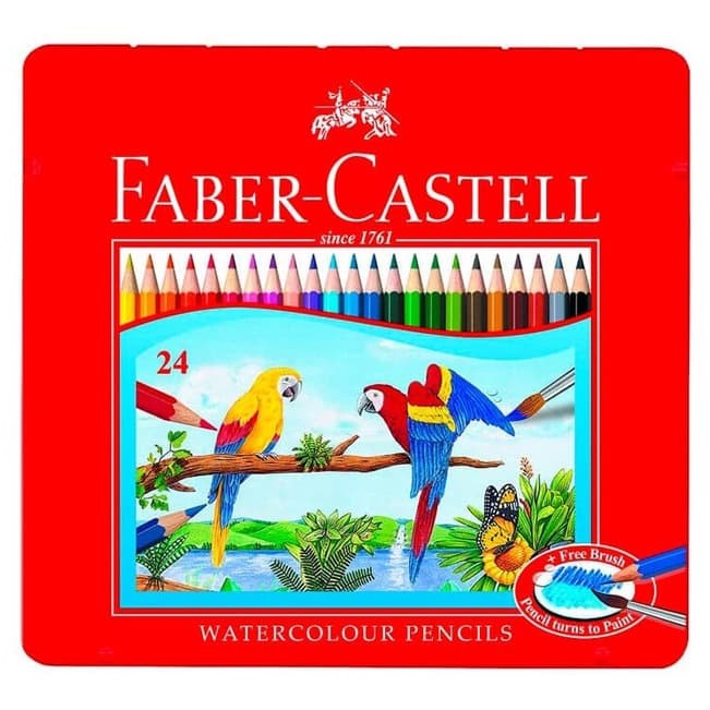 

Gramedia Banjarmasin - Faber Castell Watercolour Tin Case 24