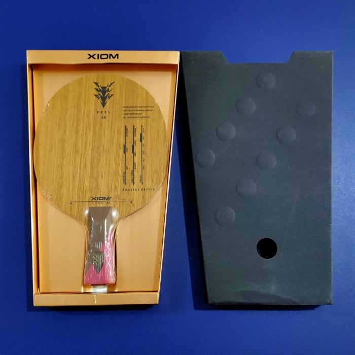 Xiom Feel AX CP Penhold Blade Bat Bet Tenis Meja Pingpong