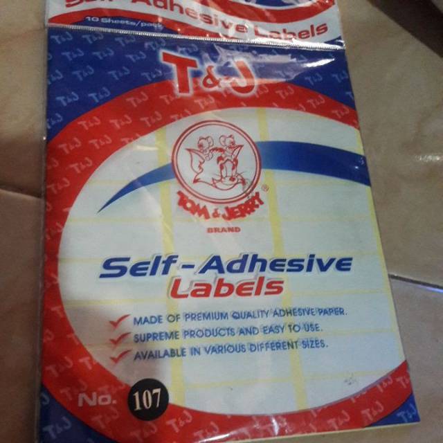 

paket kertas label