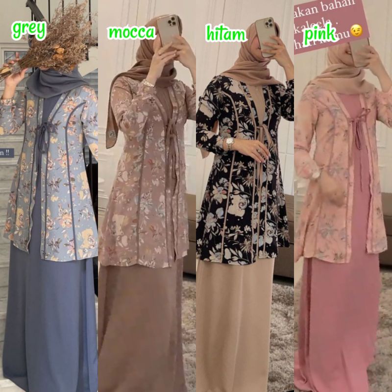 yasmine dress by kaleela terbaru