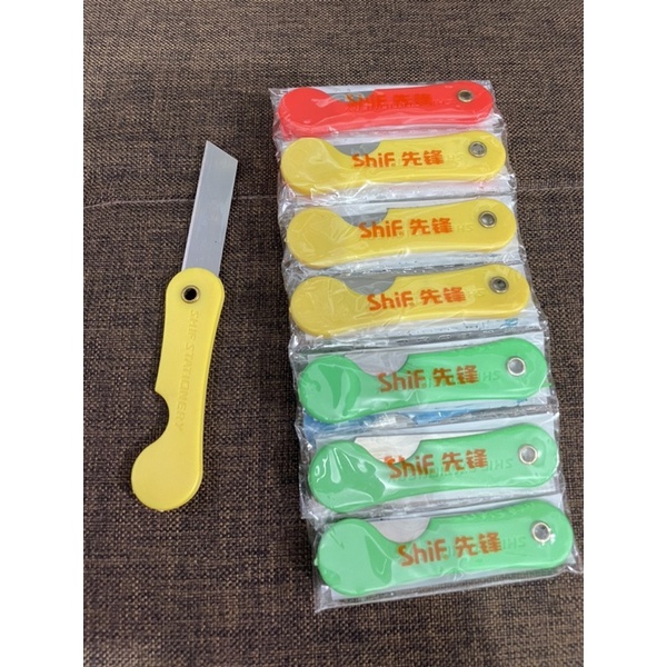 

3pcs pisau cutter lipat / carter / cutter portable / cuter kecil lipat