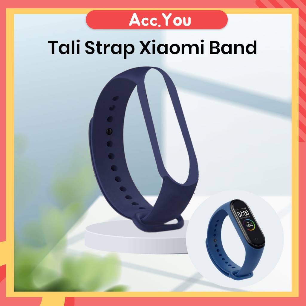 Tali Strap Jam Tangan Pintar Gelang Xiaomi Mi Band 3/4