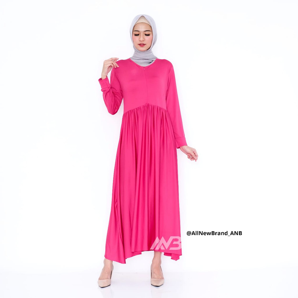 BEFAST - ZEC Gamis NURY / ANB G2 Gamis Rachel Top Muslimah Maroon HARGA DISKON PROMO AKHIR TAHUN HARGA MODAL / Gamis Banyak Warna / Gamis Kekinian / Gamis Polos / Gamis Casual / Gamis Terlaris 2021