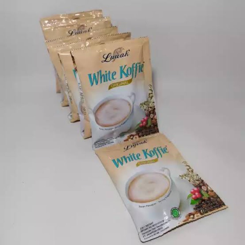 Luwak White Koffie Renceng isi 10 pcs