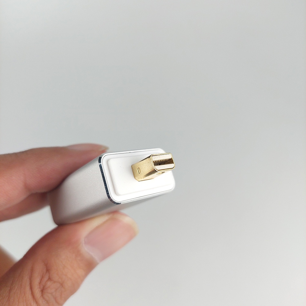 Adapter Converter Mini Display Port to HDMI 4K - Silver