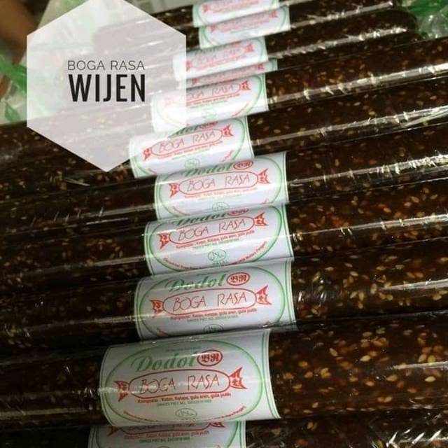 Dodol Tenjo Boga Rasa Varian Wijen 1 Kg