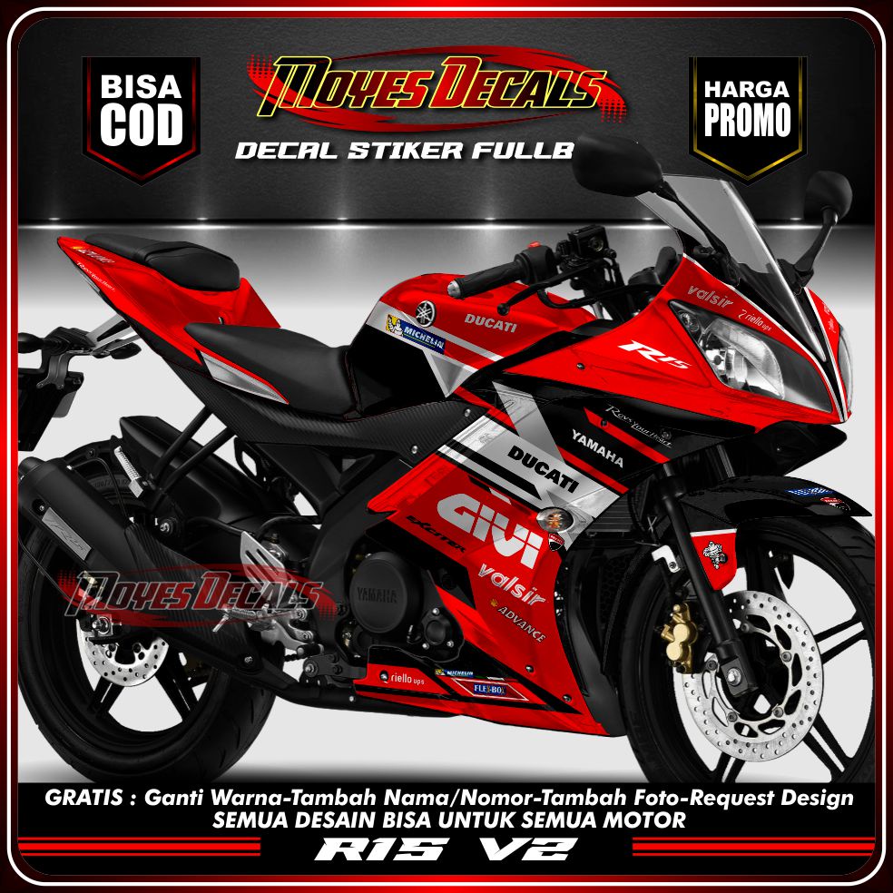 decal stiker r15 v2 stiker motor r15 v2 stiker yamaha r15 v2 sticker r15 v2 sticker fullblok r15 v2 