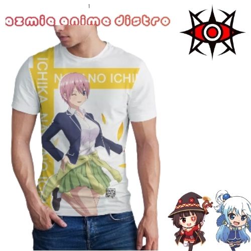 kaos Printing Anime Ichika Nakano