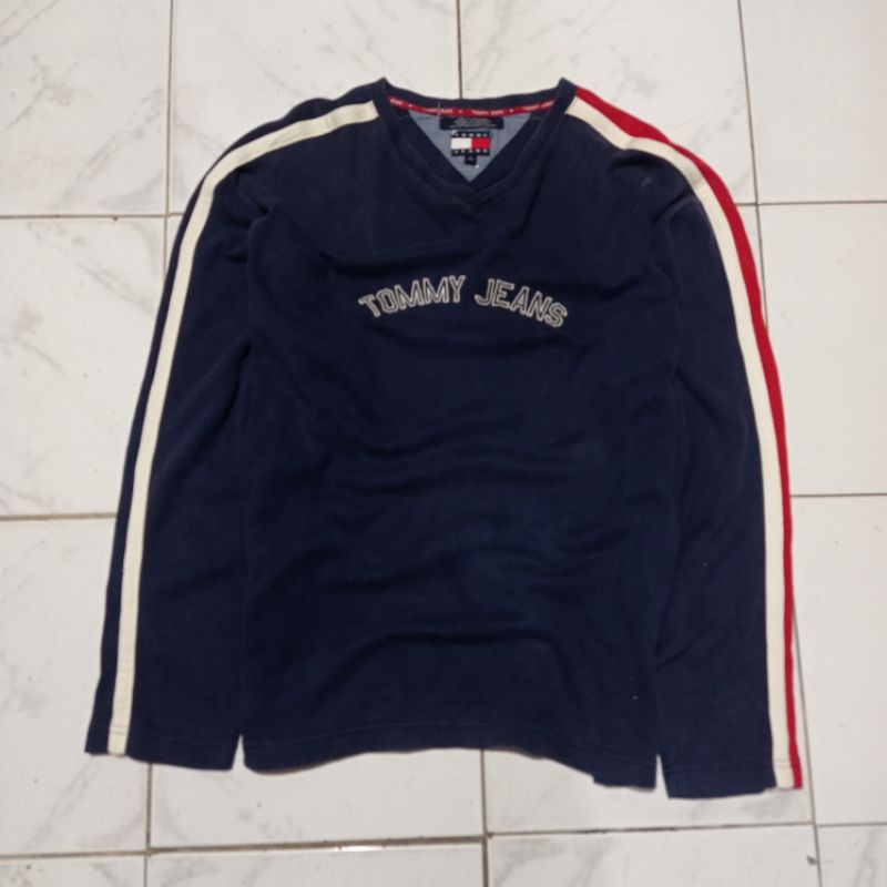 Longslive Tommy Hilfiger / Kaos lengan Panjang Tommy jeans