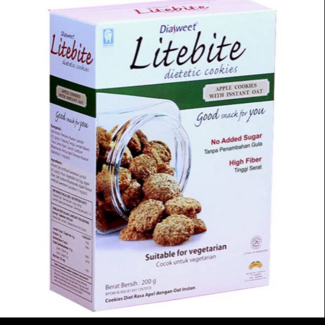 

Dia sweet Biskuit apel bebas gula 200 gr